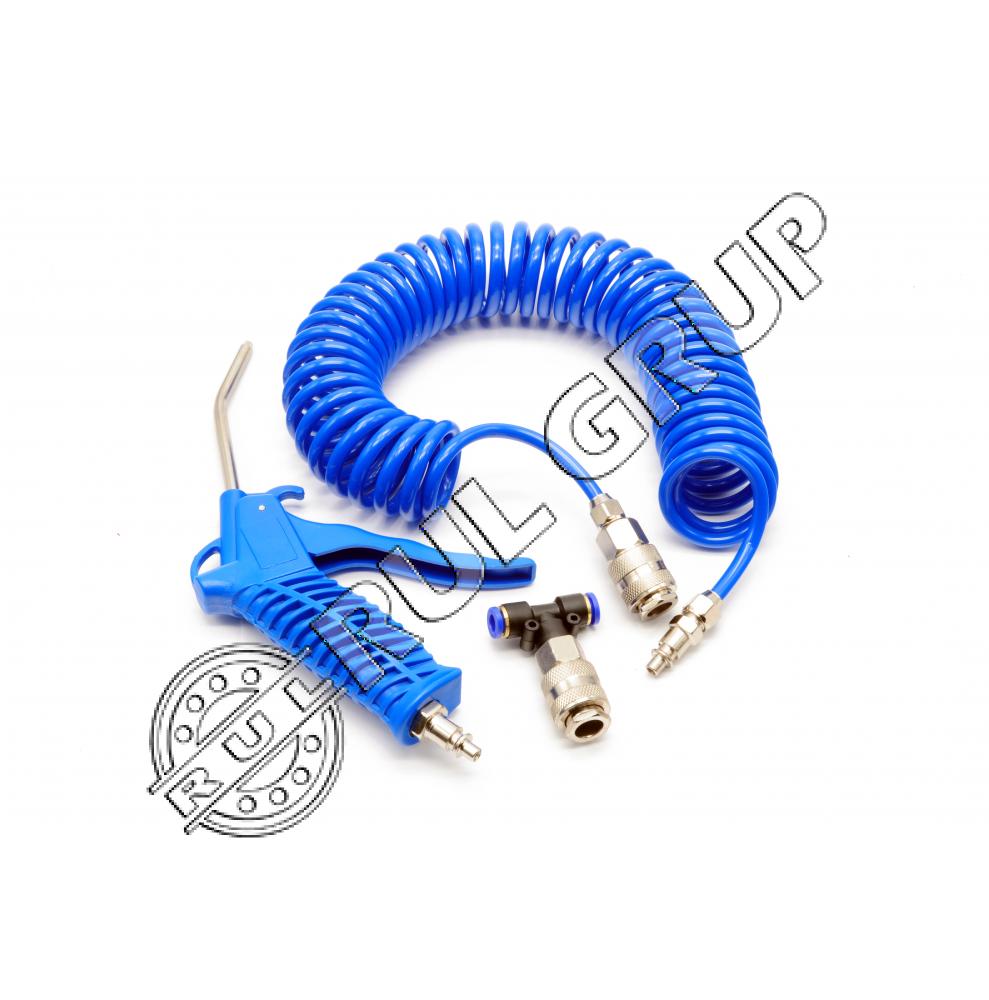 PISTOL AER CURATAT PRAFUL CU FURTUN SPIRALAT 6ML BRECKNER